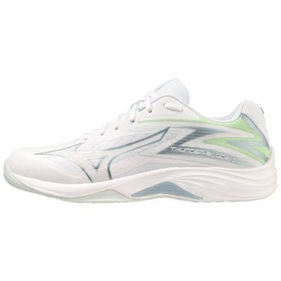 Zapatillas Para Voleibol Mizuno Thunder Blade Z Mujer Blancos / Verdes - Chile M369OPVKAM